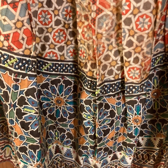 Anthropologie Tanvi Kedia Rotational Symmetry Skirt - Picture 2 of 9